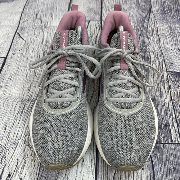 Brooks Anthem 3 Women's size 9.5 Running training Athletic Shoes Grey Purple - Picture 7 of 12
